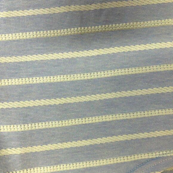 Sail to Sable Blue White Textured Rope Stripe Knit Long Sleeve Dress Size L - Picture 10 of 15